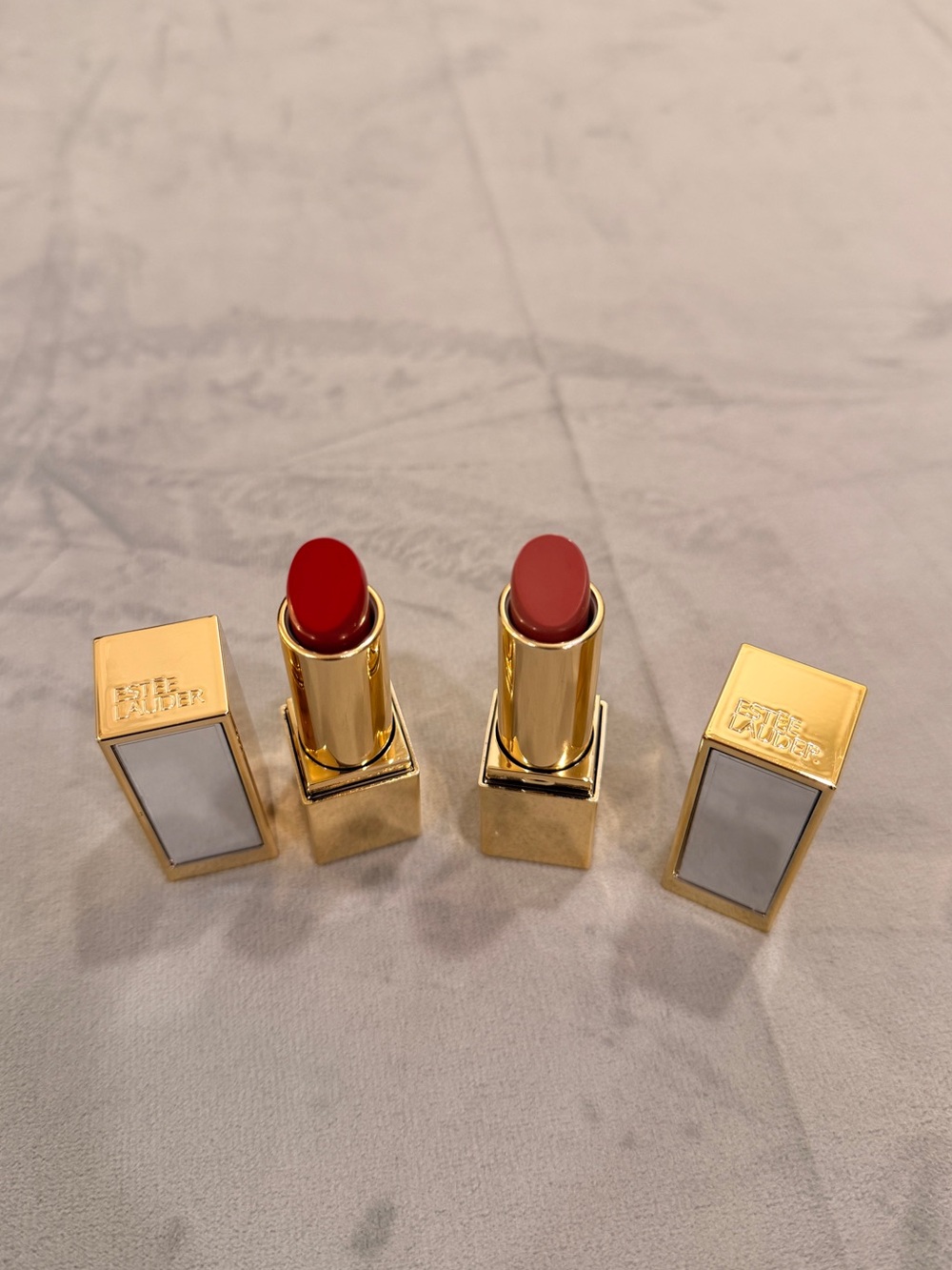 Estee Lauder Pure Color Envy Lipstick Duo With Mirror - Red & Pink